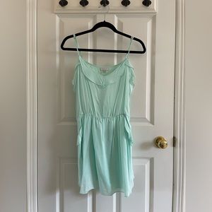 Aritzia Talula Ruffle Mini Dress